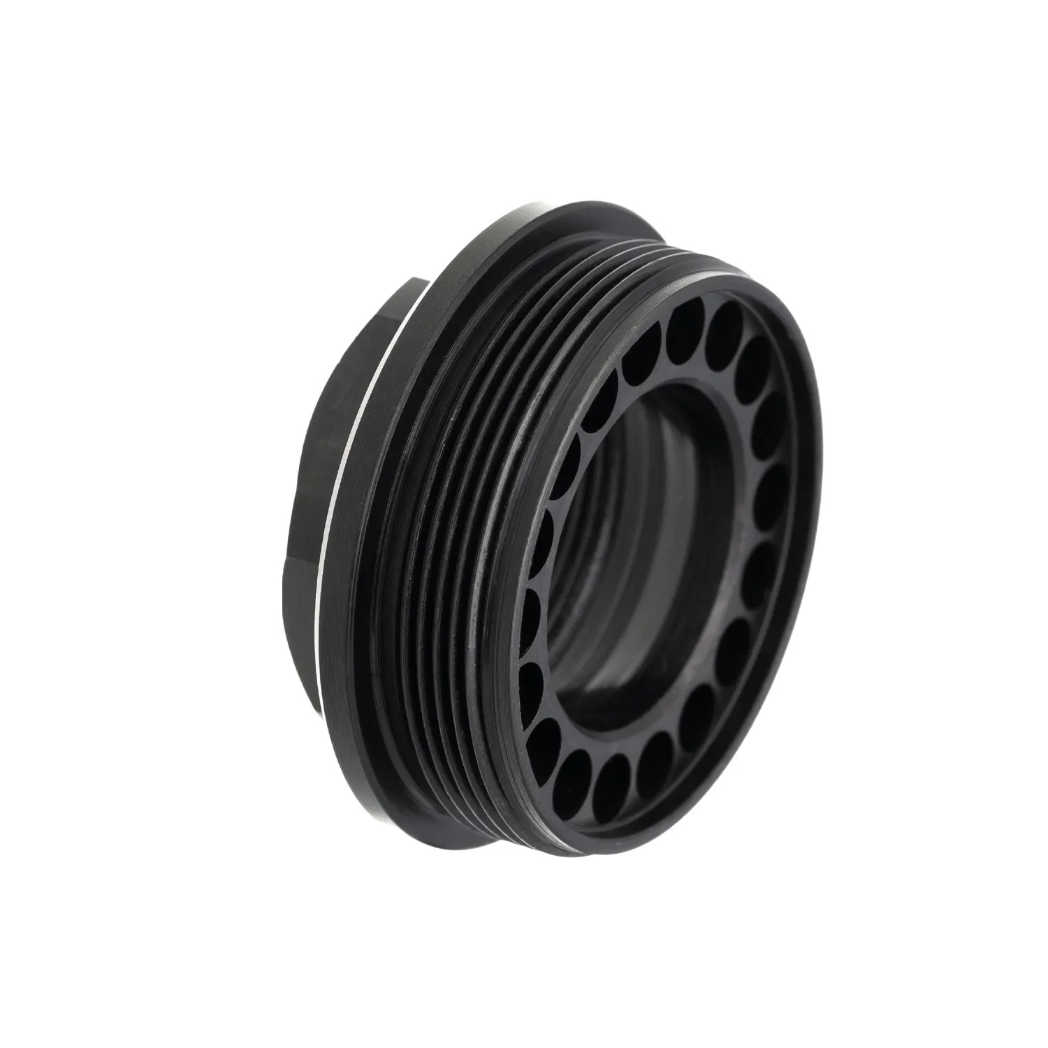 Taper-side view of the Plan B HUB Mount Adapter
